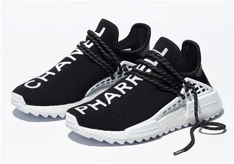 chanel x pharrell williams x adidas originals hu nmd retail|pharrell x chanel x nmd.